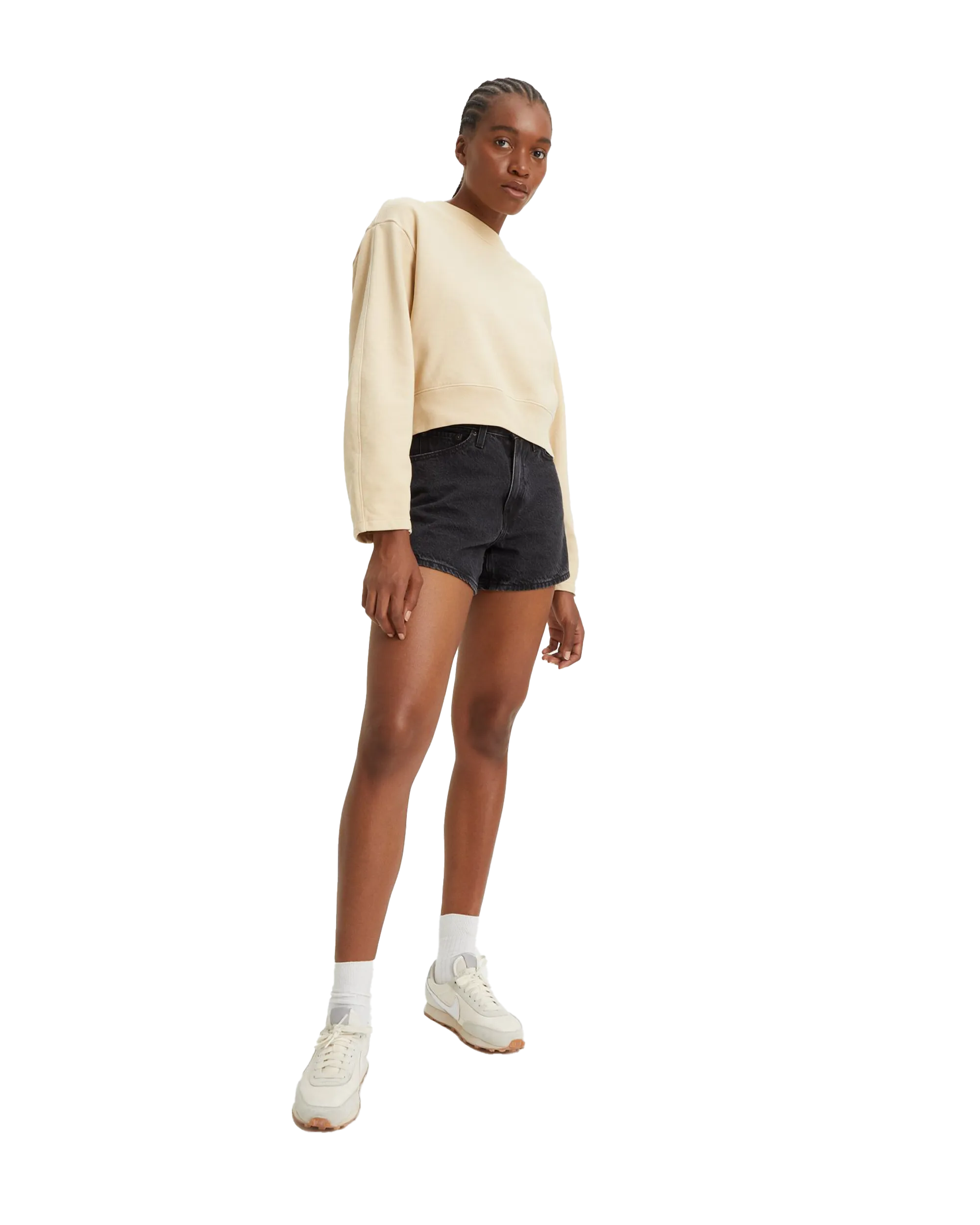 80s Mom Shorts in Not To Interrupt