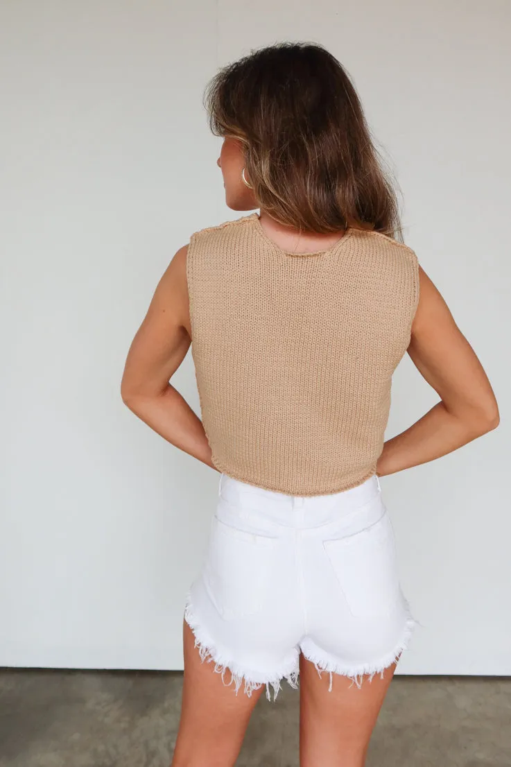 Angela Knit Sleeveless Top