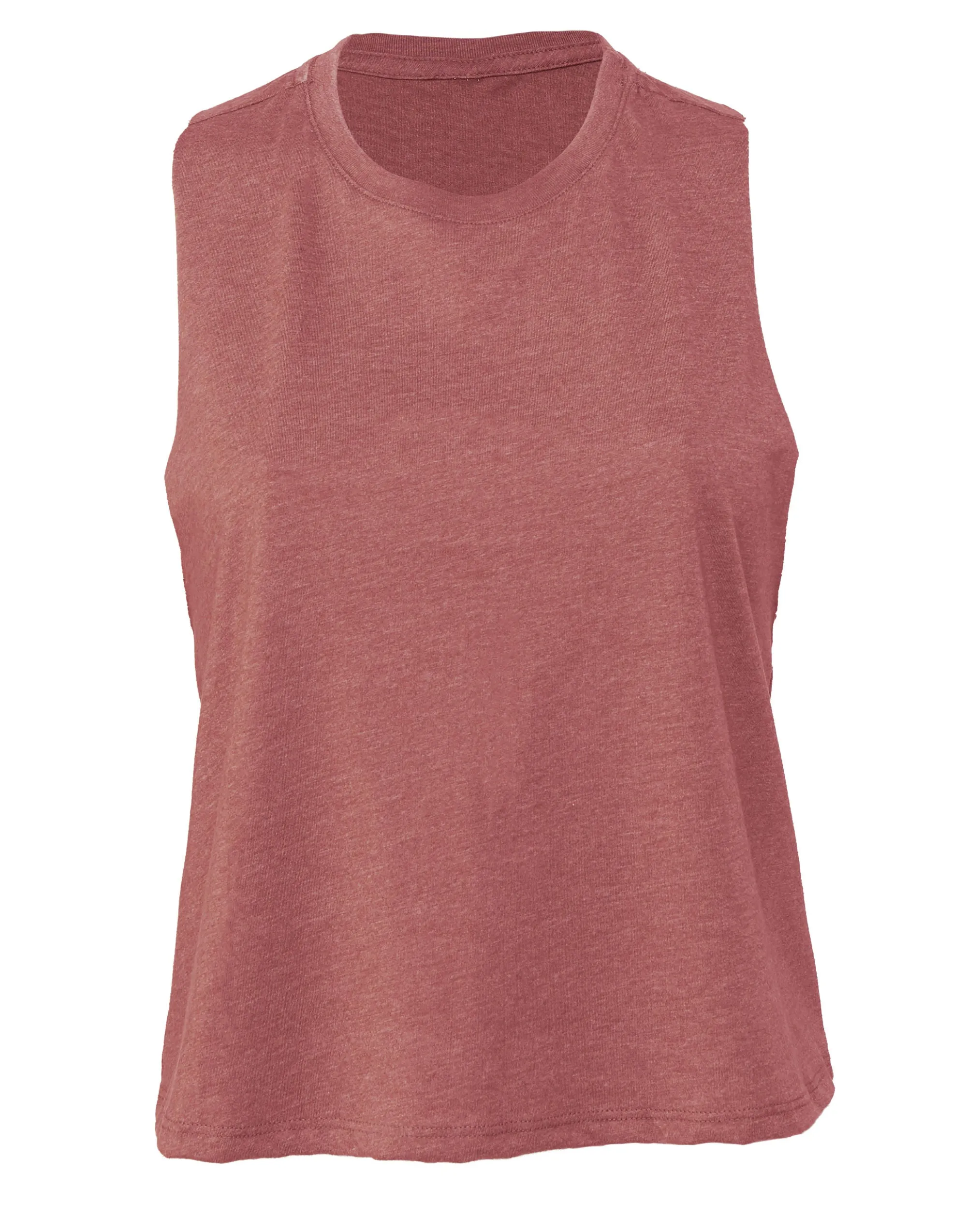 Bella Canvas | Womens Racerback Cropped Tank