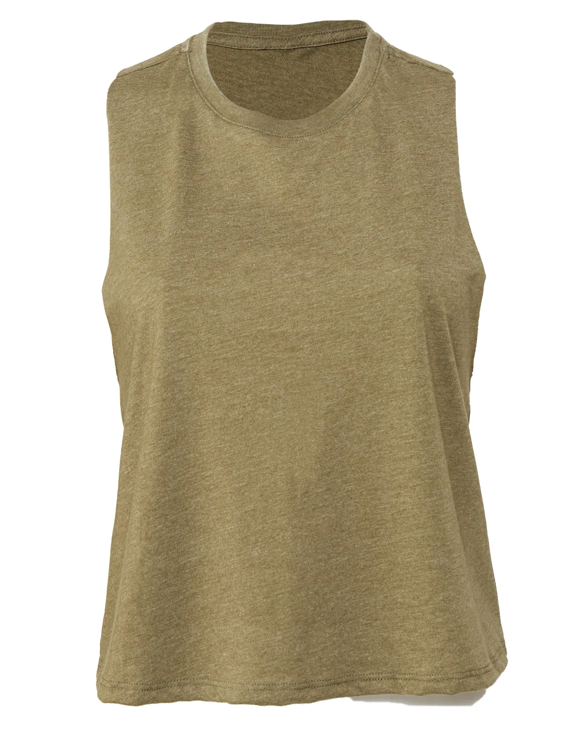 Bella Canvas | Womens Racerback Cropped Tank