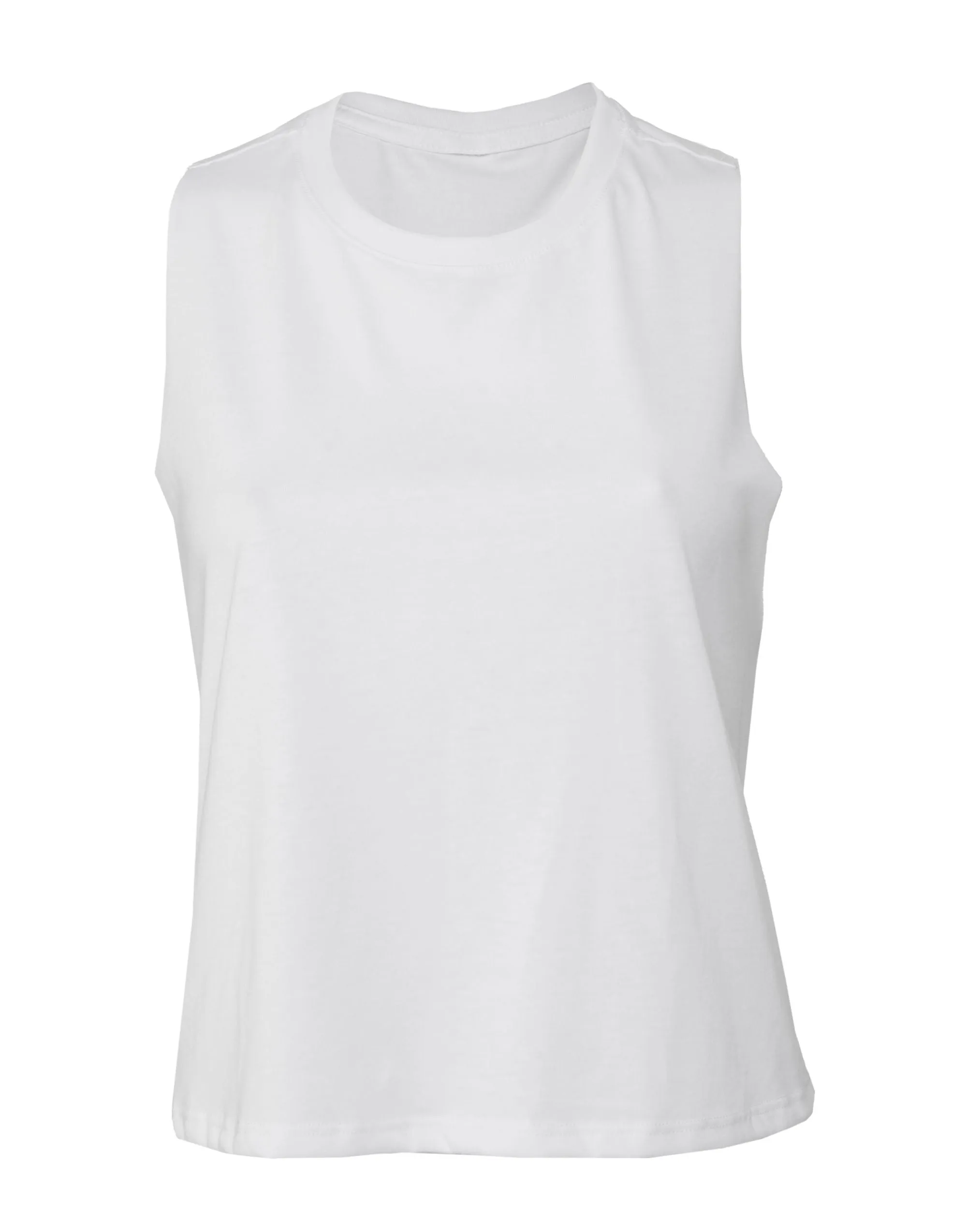 Bella Canvas | Womens Racerback Cropped Tank