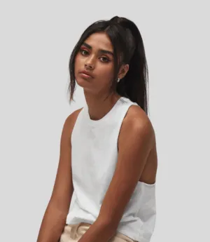 Bella Canvas | Womens Racerback Cropped Tank