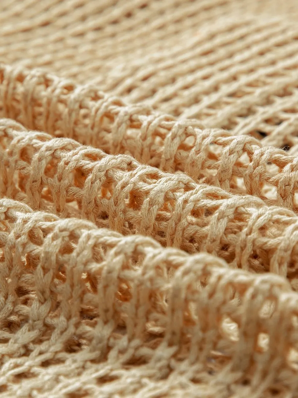 Bohemian Crochet Knit Summer Beach Top