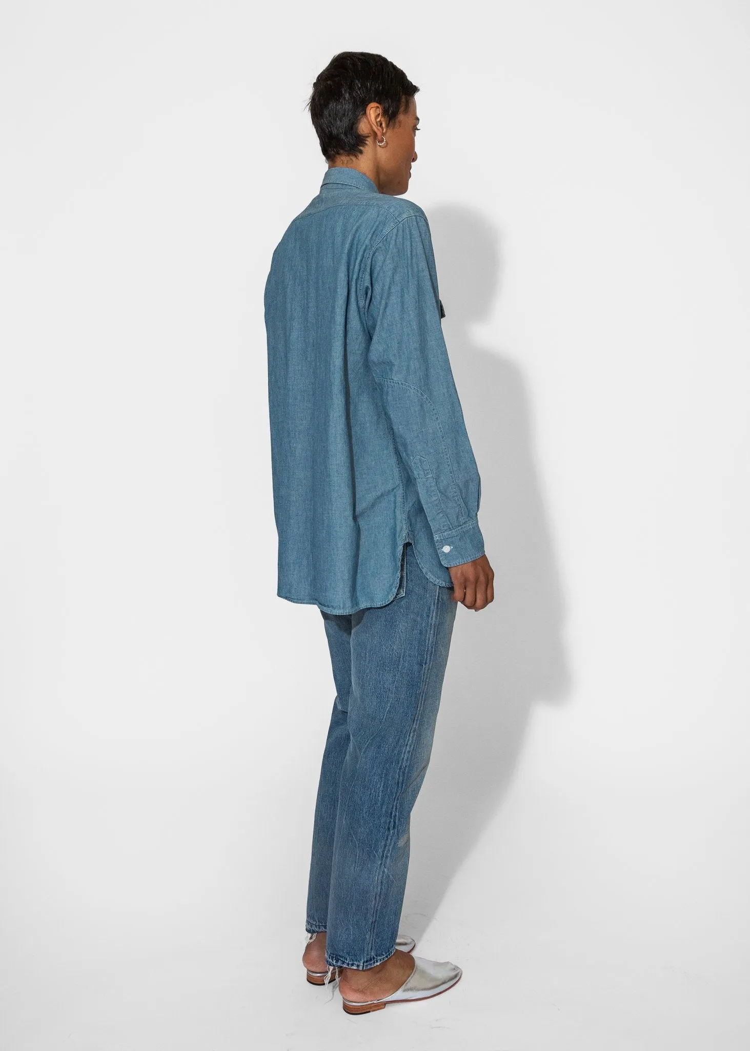Chambray Work Shirt in Chambray