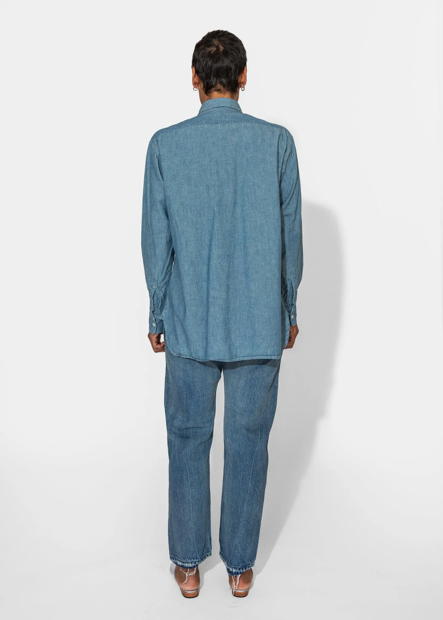 Chambray Work Shirt in Chambray