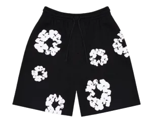 Denim Tears The Cotton Wreath Shorts Black