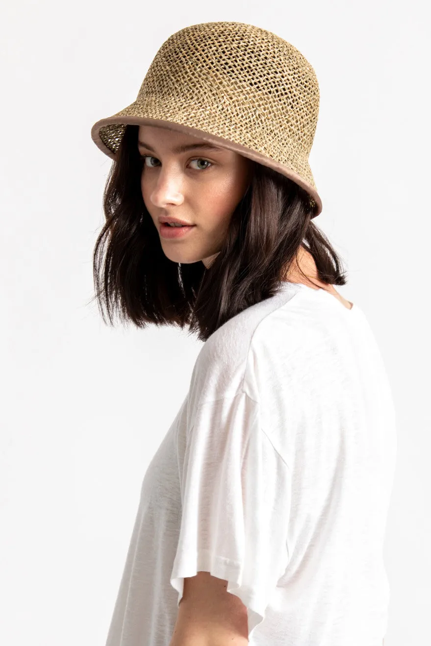 Essex Straw II Bucket Hat - Tan