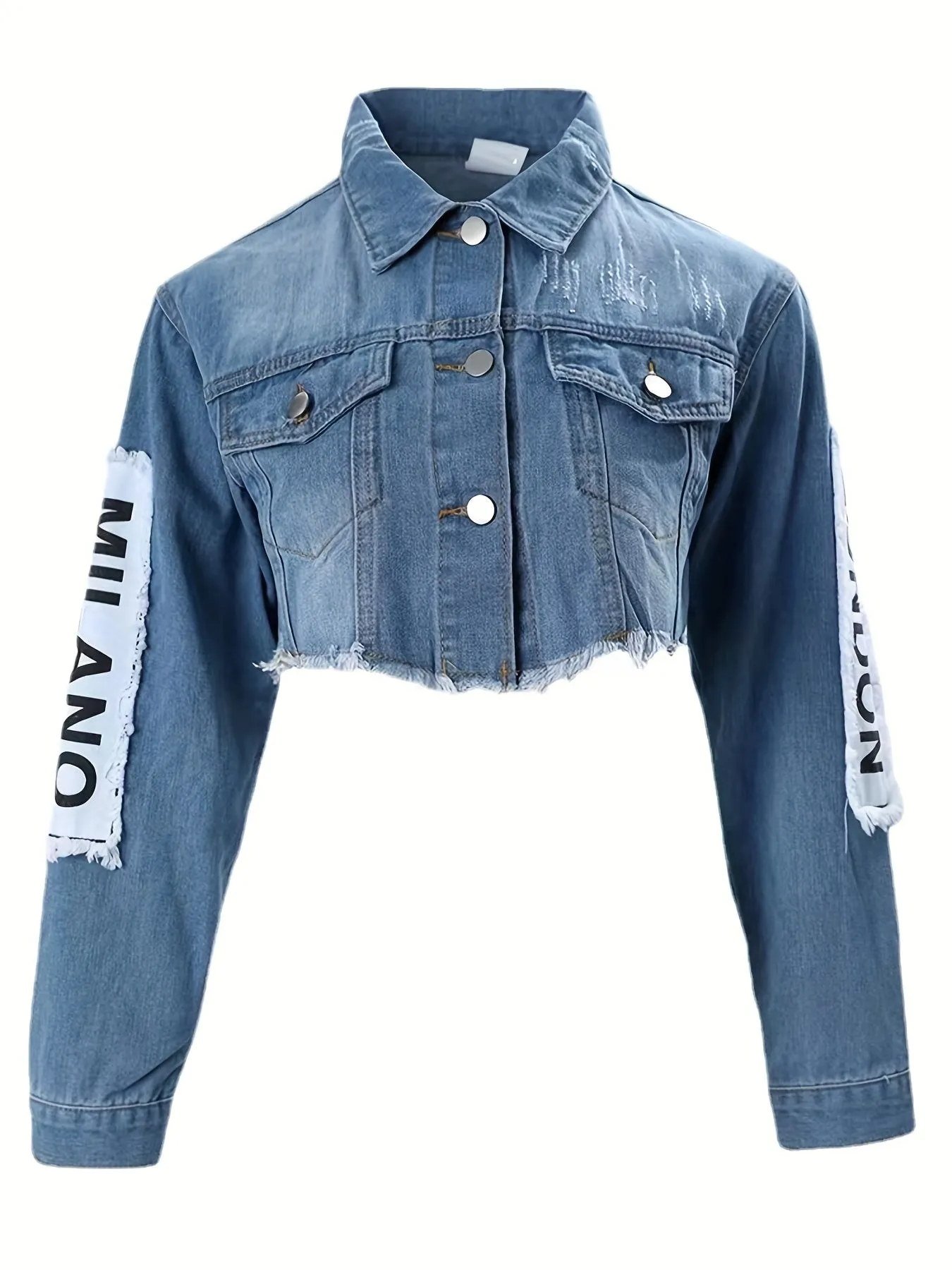 Fashion Tour Denim Crop Jackets