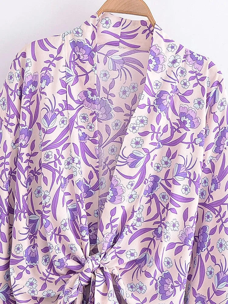 Jakarta Crop Kimono