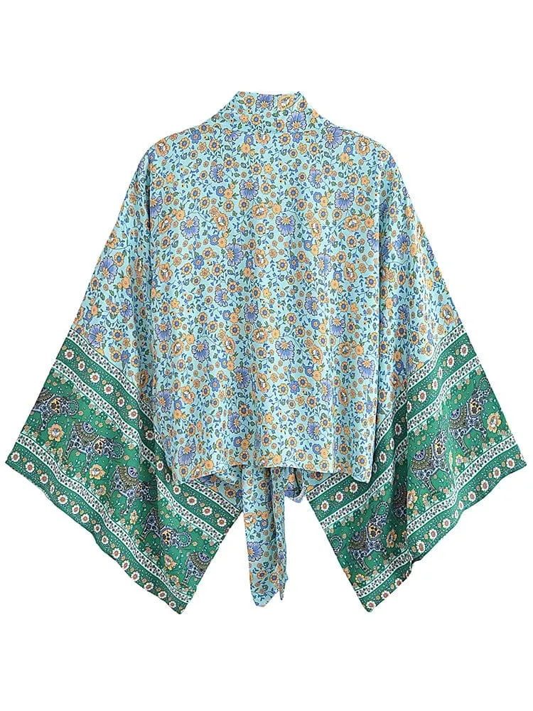 Karina Cropped Kimono