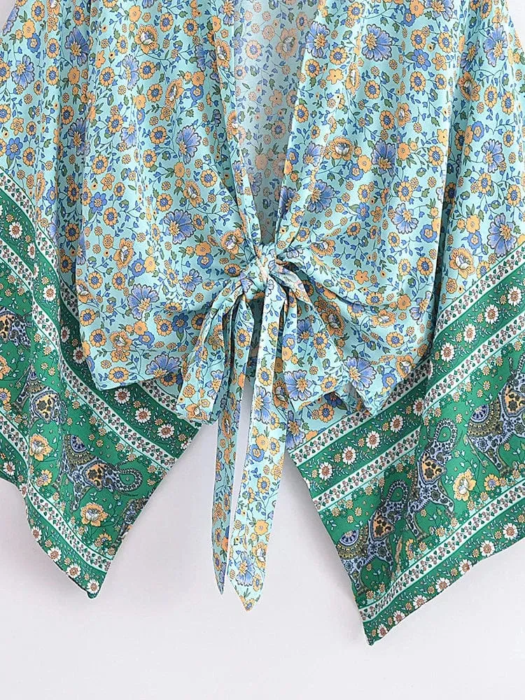 Karina Cropped Kimono