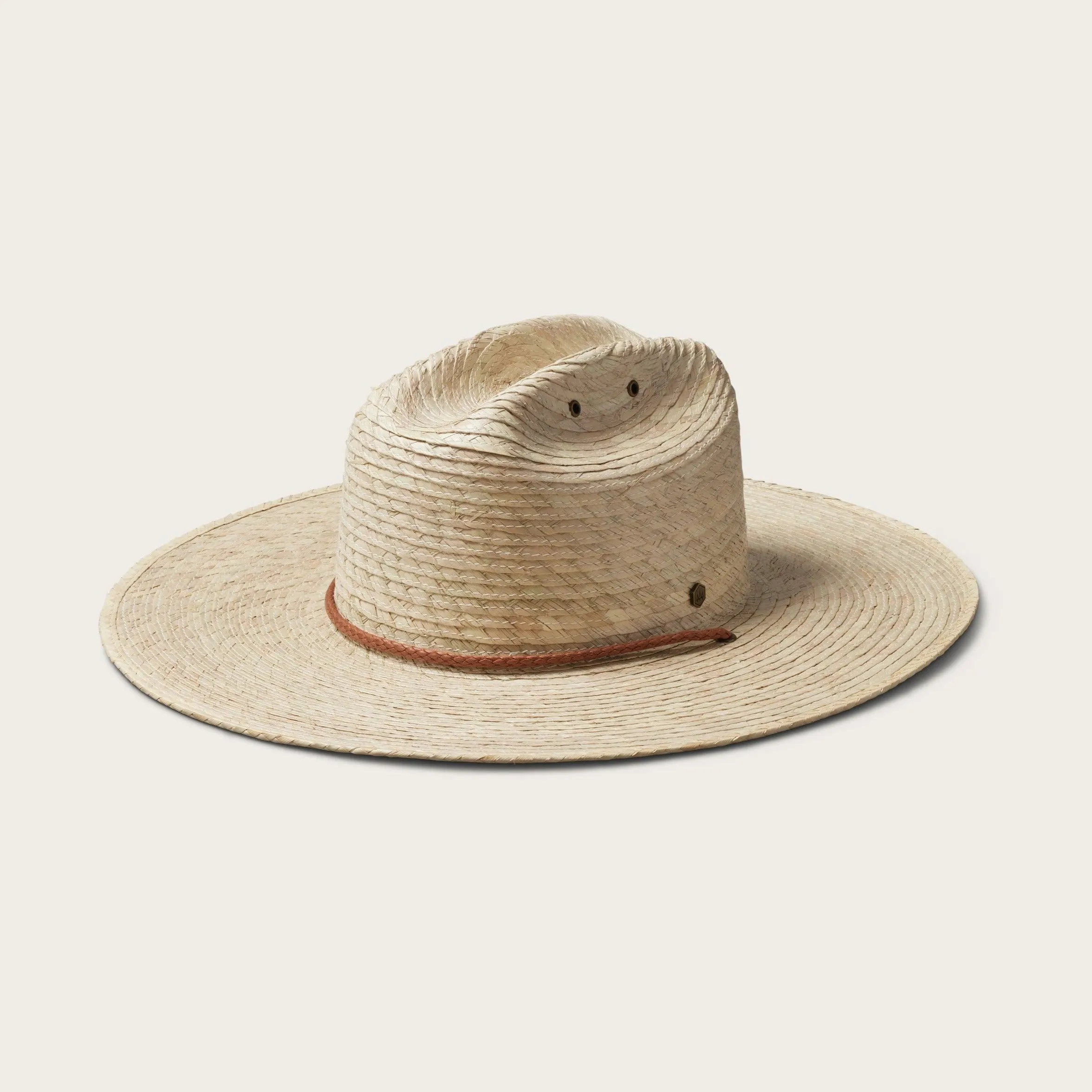 Lightweight Straw Fedora in Natural