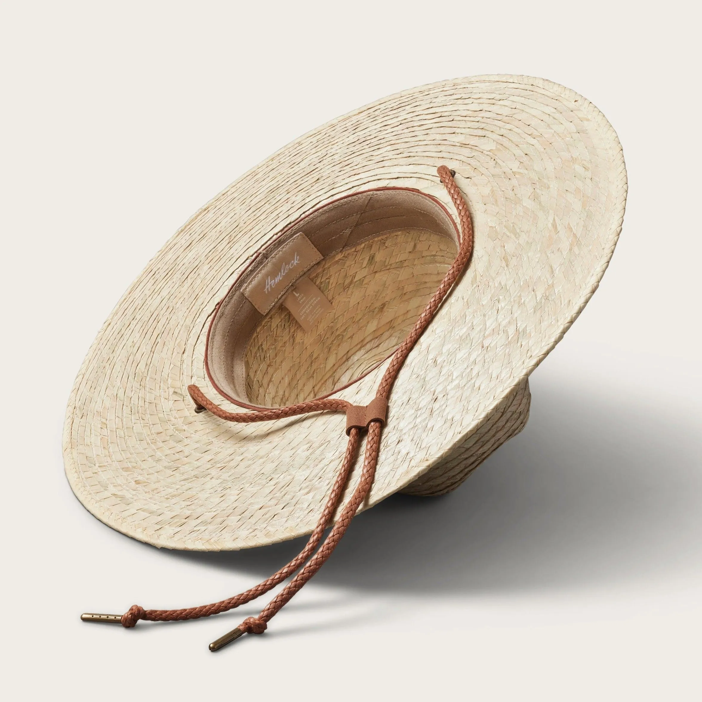 Lightweight Straw Fedora in Natural