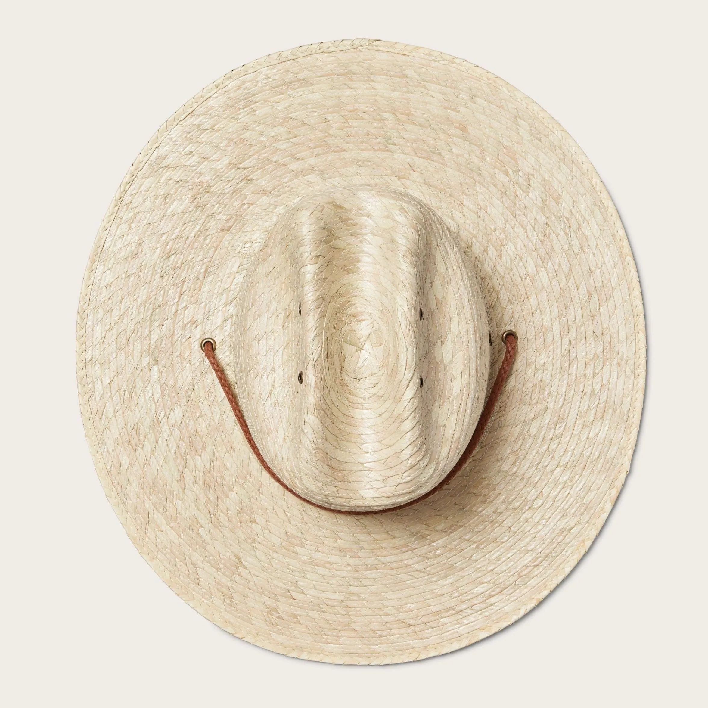 Lightweight Straw Fedora in Natural