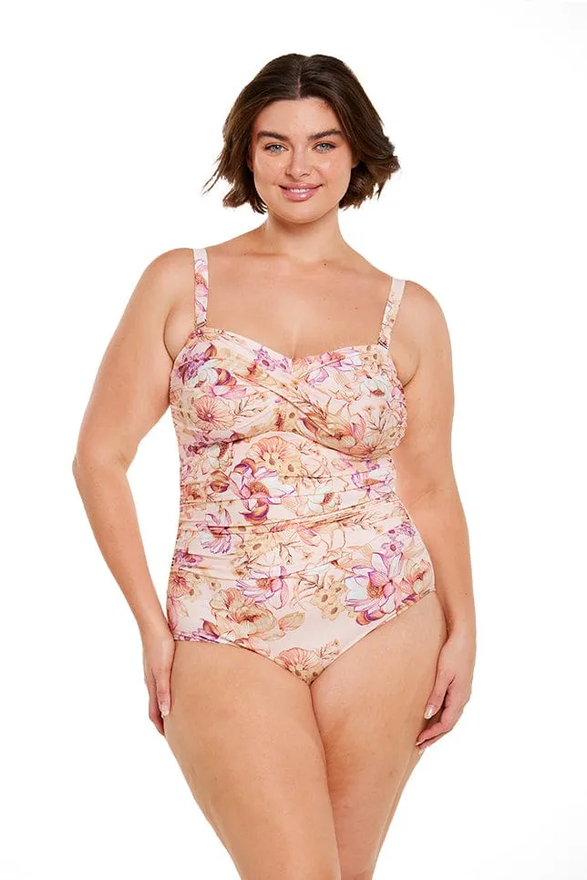 Maldives Twist Front Bandeau One Piece