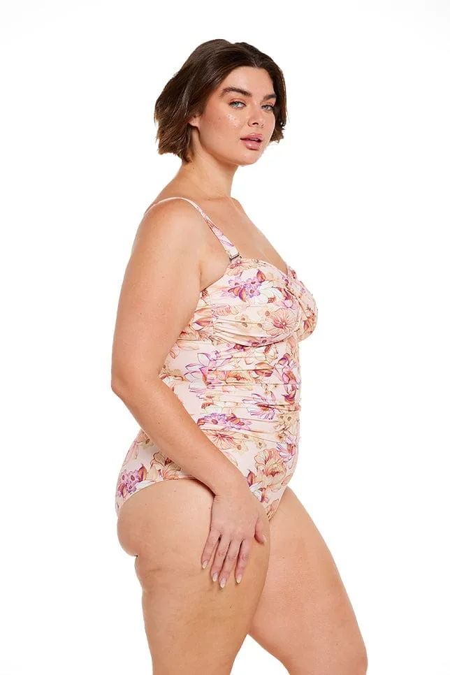 Maldives Twist Front Bandeau One Piece