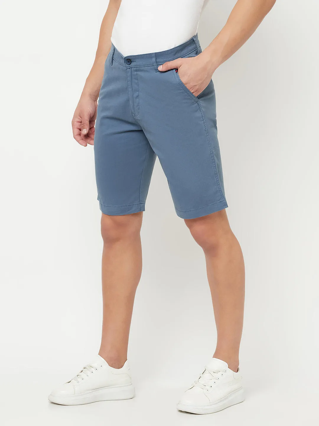 Men's Blue Bermuda