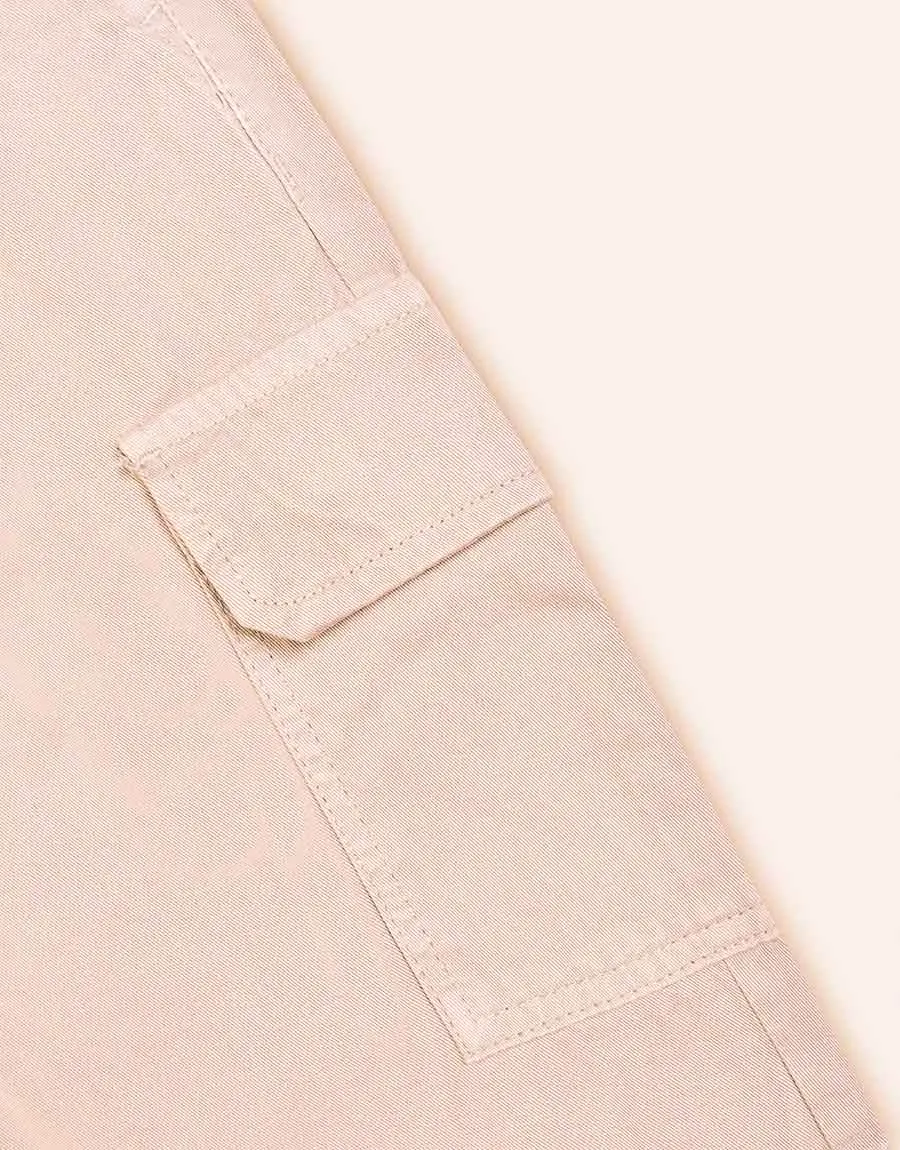 Men's Denim Jeans Shorts- Stone