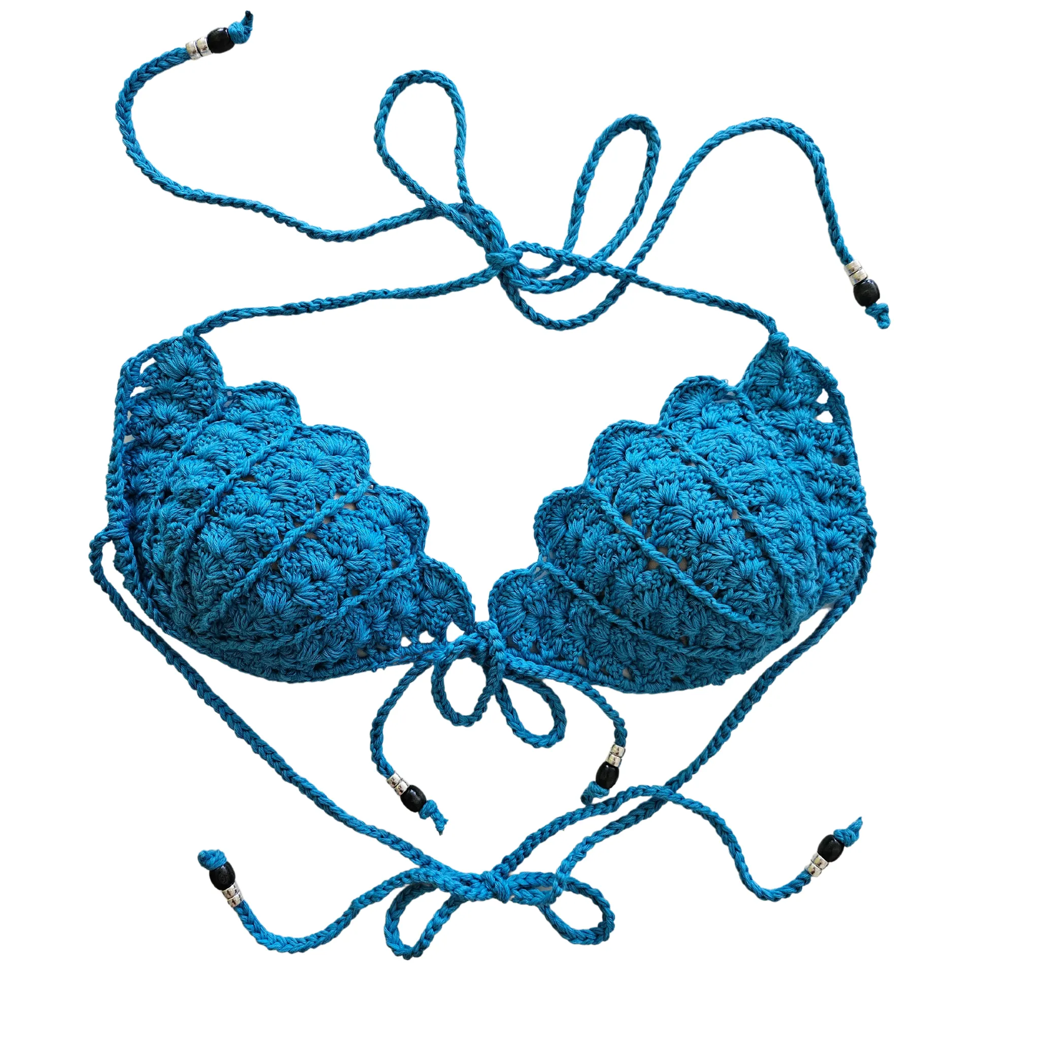 Mermaid Crochet Tie Straps Top