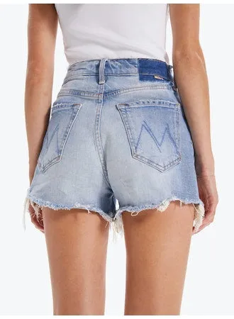 Mother - Ultra High Waist Tomcat Kick Fray Short in I Confess