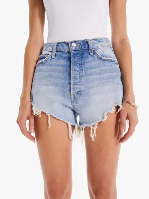 Mother - Ultra High Waist Tomcat Kick Fray Short in I Confess