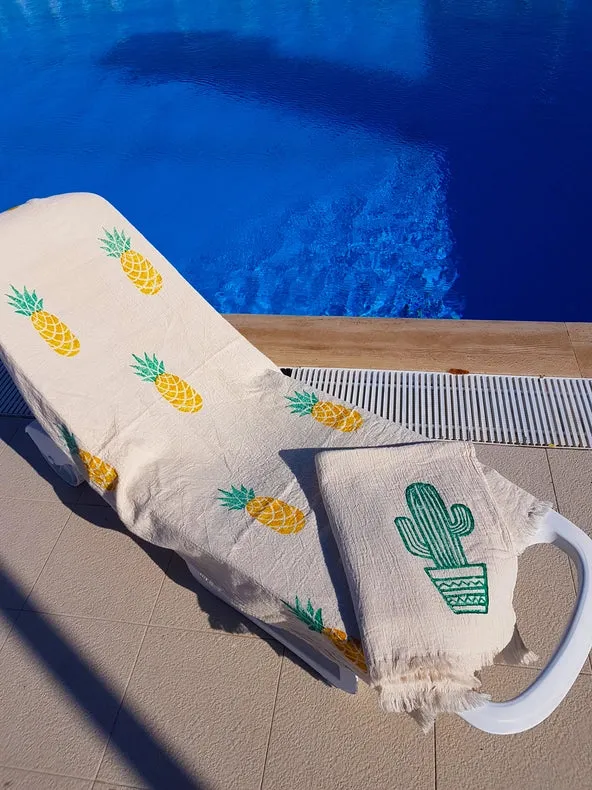 Pineapple Beach Towel