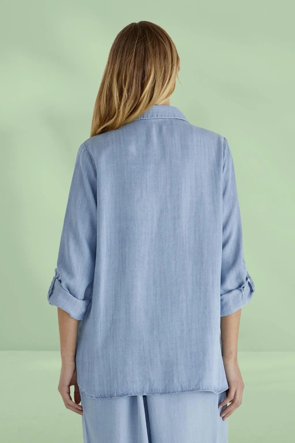 Sass Rye Shirt Chambray