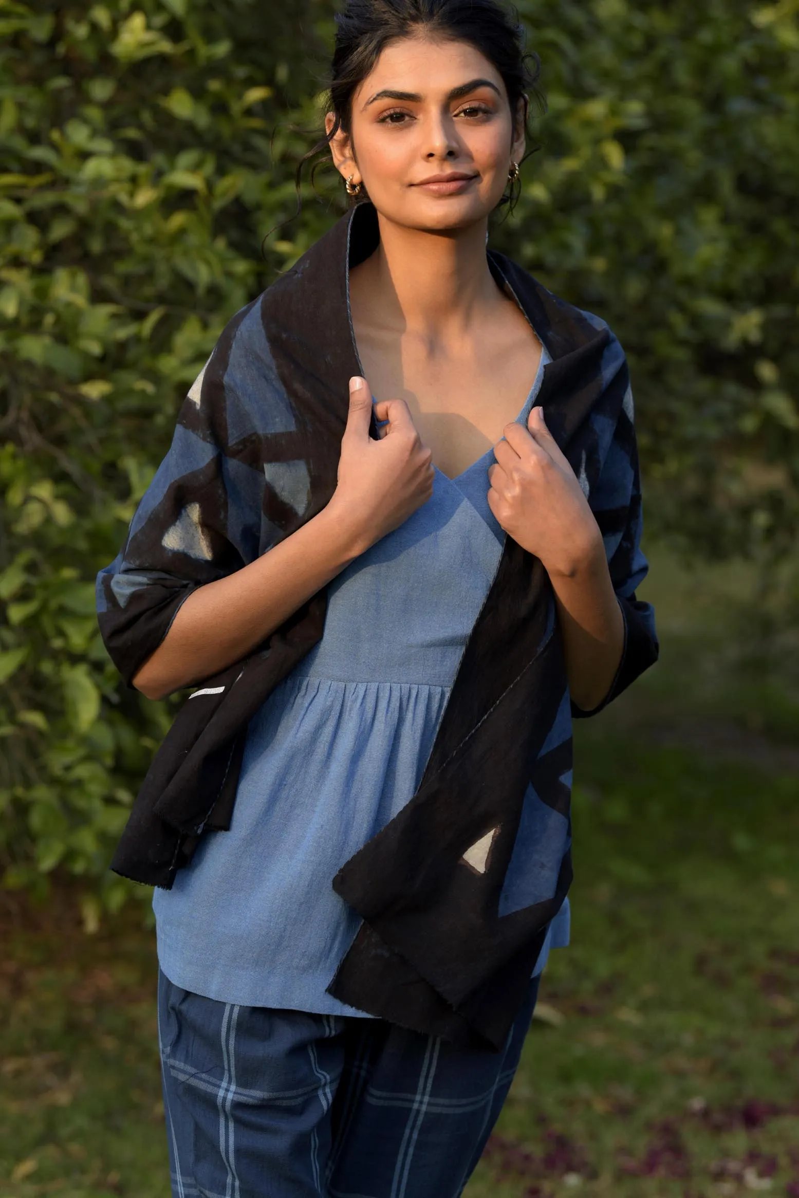Sleeveless V-Neck Top