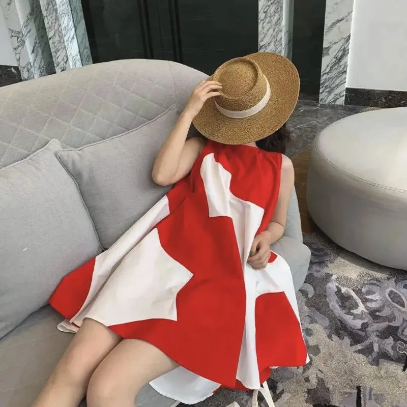 Straw Sun Hat With Colored Ribbon