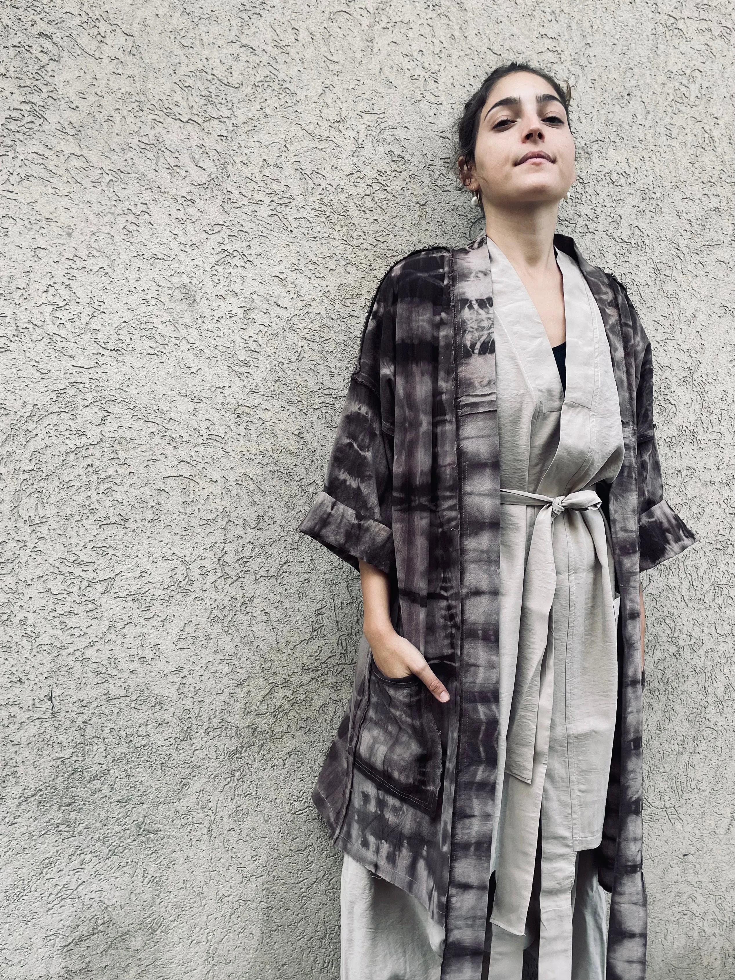 Tiger Cotton Kimono