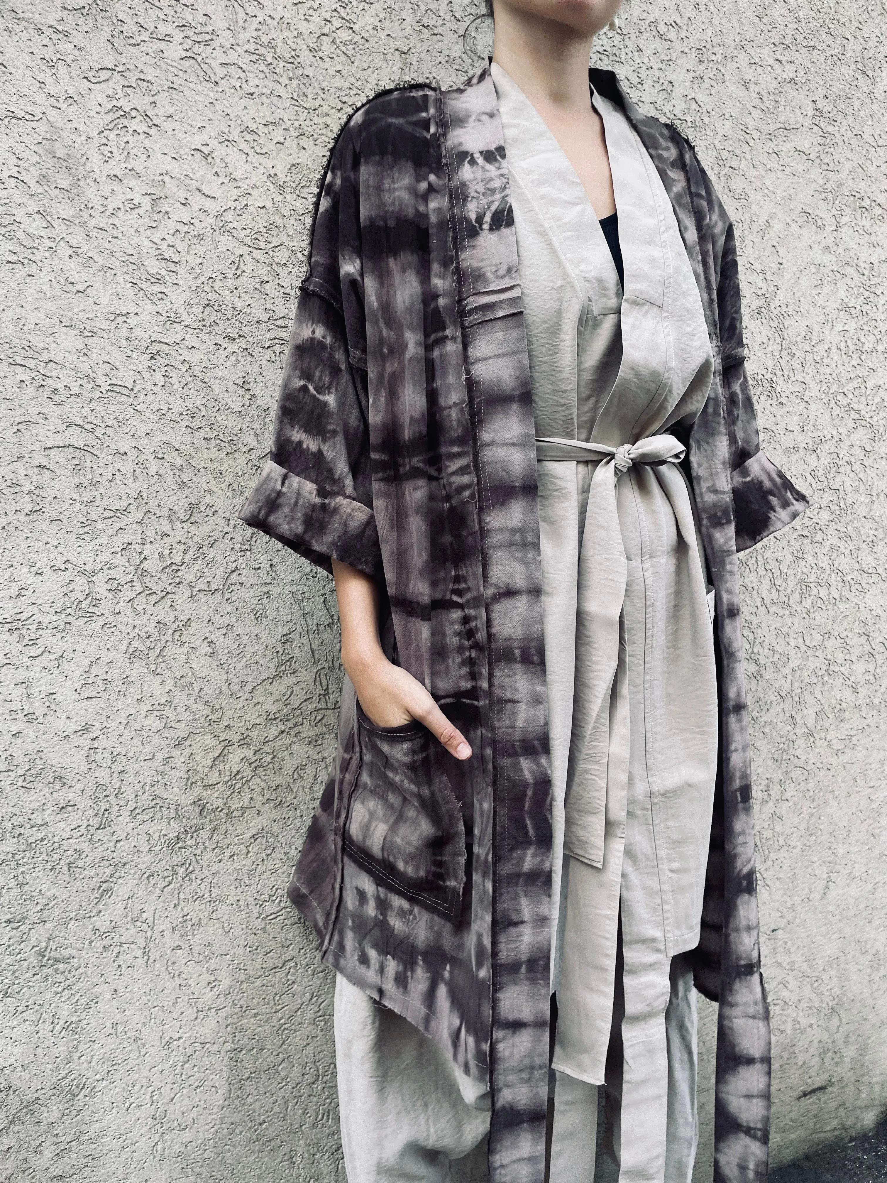 Tiger Cotton Kimono