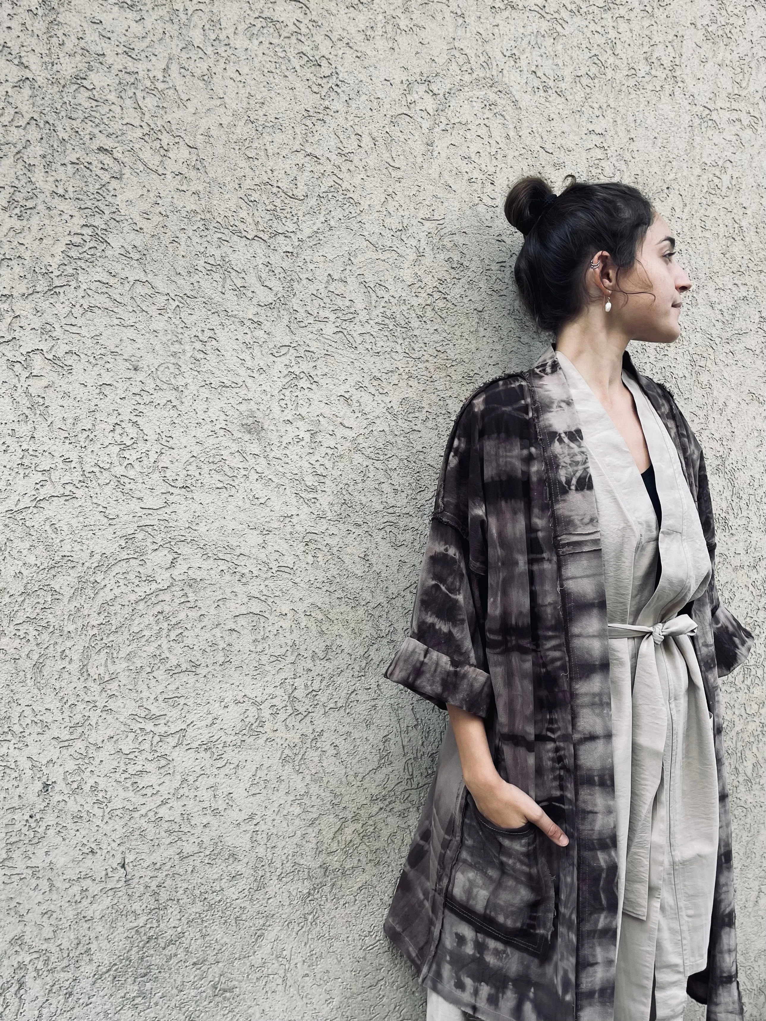 Tiger Cotton Kimono