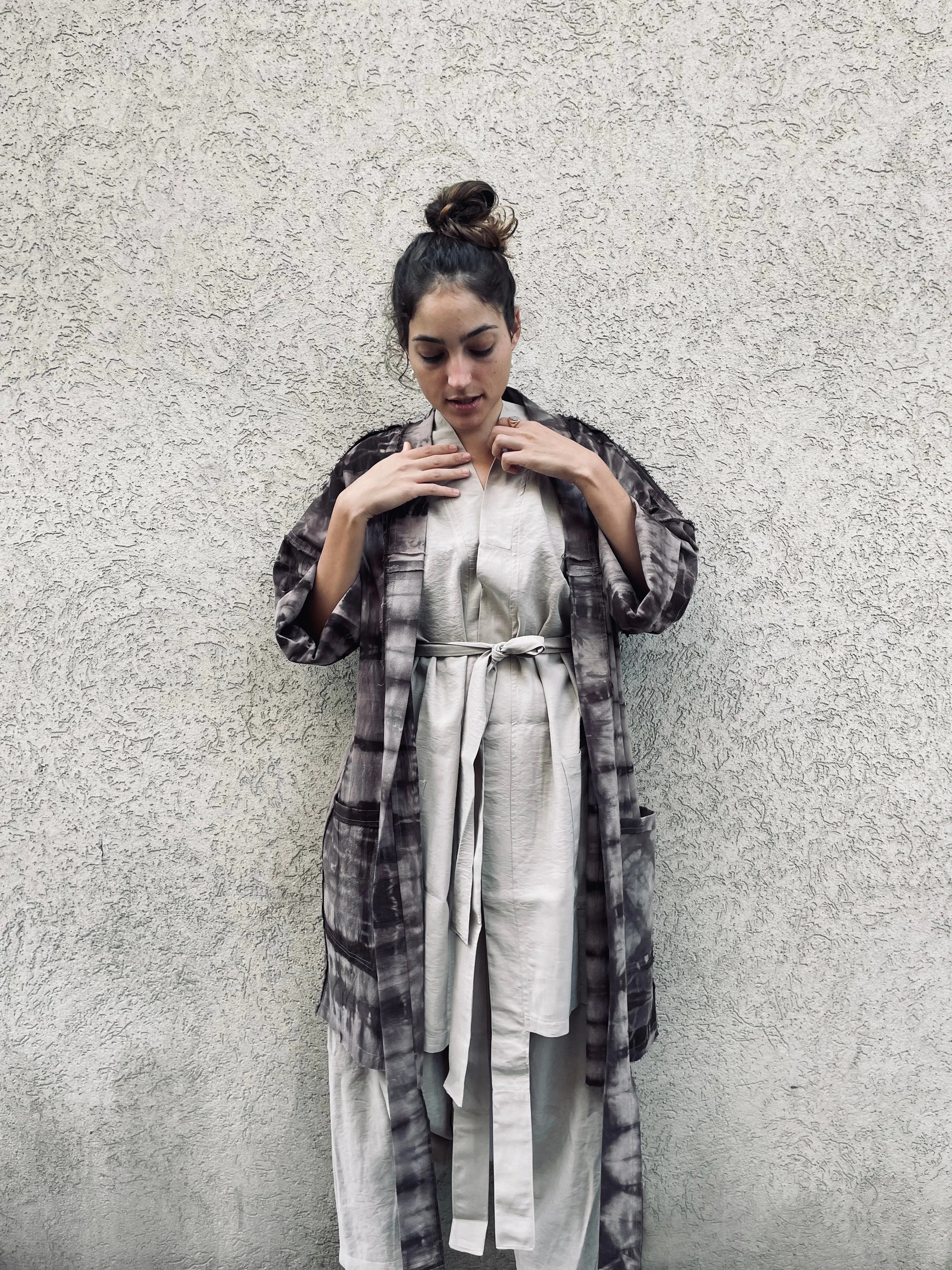 Tiger Cotton Kimono