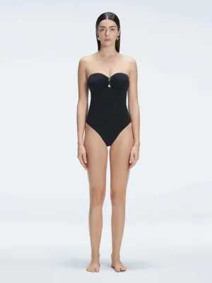 Zephyrine Black Swimsuit